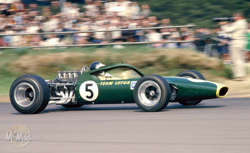 Jim Clark - 1967 British GP - Lotus 49